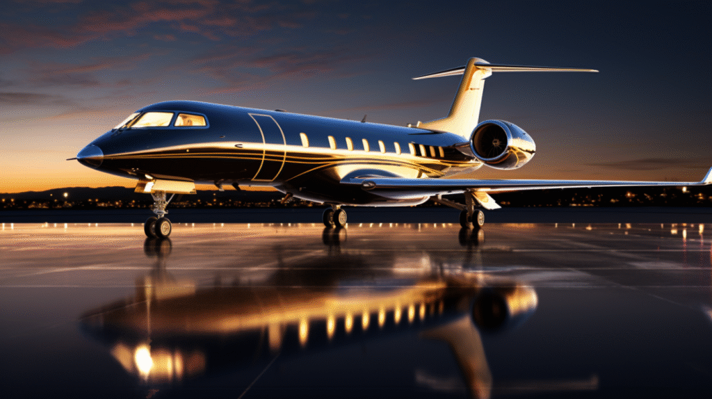Luxury jet