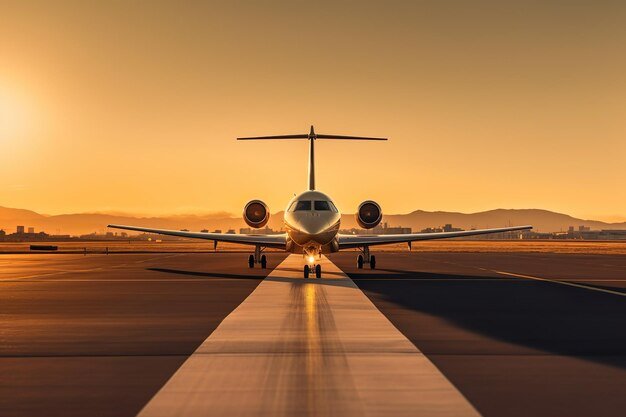 Ai generated image luxury business jet 470178 23357